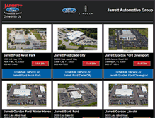 Tablet Screenshot of jarrettford.com